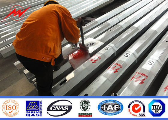 9м 10м 12м 500Dan Электрополи для линии электропередачи в Африке Сильный и прочный дизайн