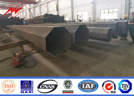 Поляк стали распределения 69kv 110kv 230kv электричества трубчатый