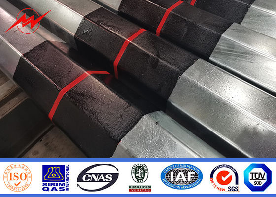 тип гальванизированный стальной трубчатый поляк захоронения битума 9m для передачи