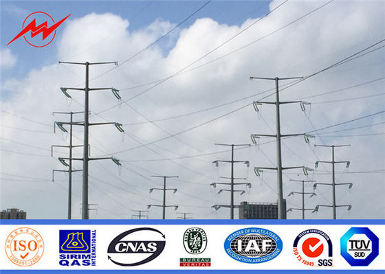 Поляк 10KV передачи электрический конический стальной трубчатый