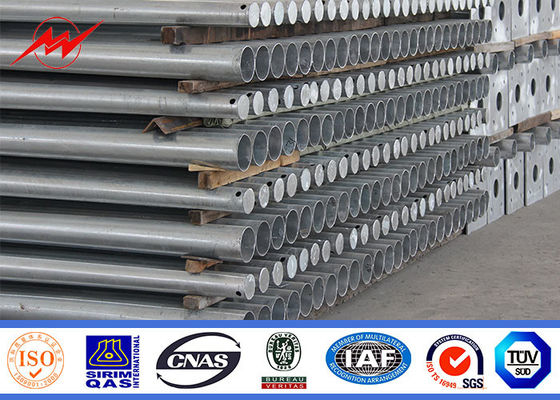 ISO 10m аттестует гальванизирование горячего погружения фонарных столбов улицы Q235