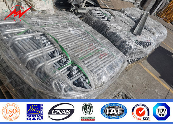 Поляк 11m 350kg стали распределения Aws D1.1 сваривая трубчатый электрический