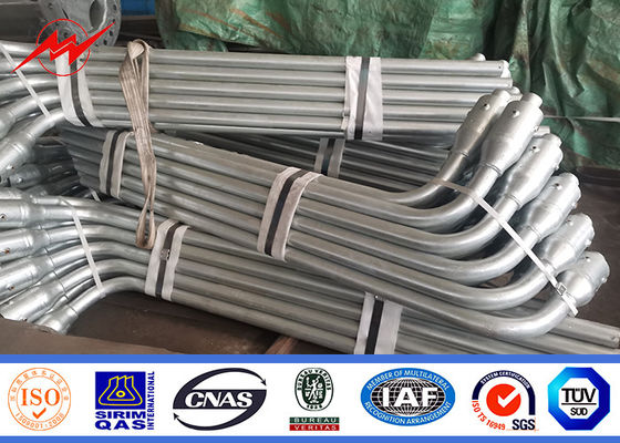 Солнечные счетчики Восьмиугольный столб уличного освещения Q235 Q345 7м 8м 9м Стальный столб лампы