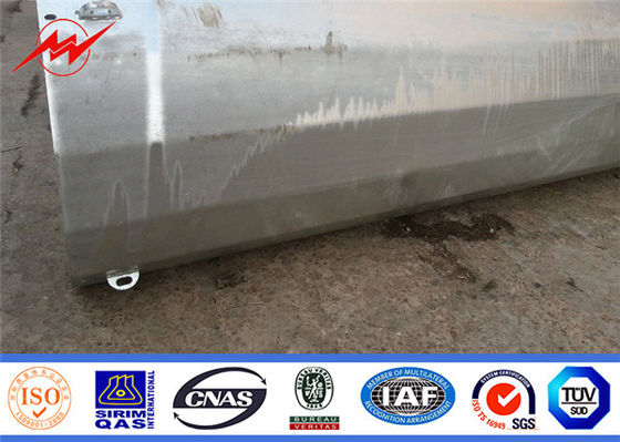 Горяче оцинкованный стальной столб с квадратной восьмиугольной или круглой основной пластиной