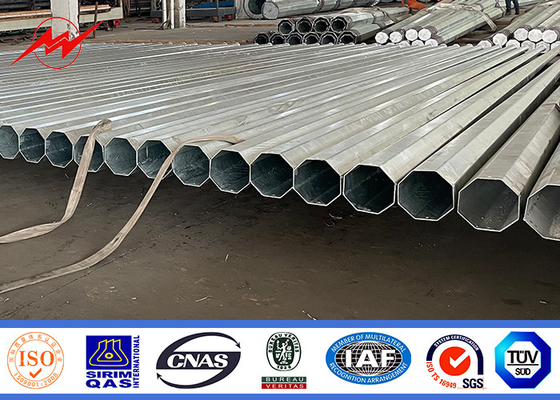 Горяче оцинкованный электрический столб для индивидуальных требований и любого цвета