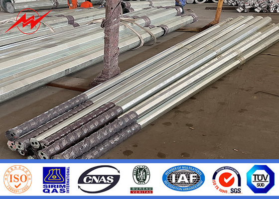 Горяче оцинкованный электрический столб для индивидуальных требований и любого цвета