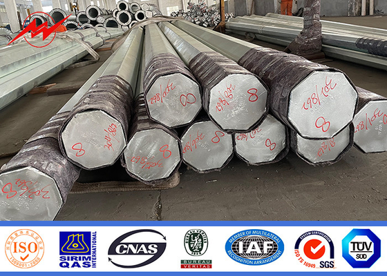 Линия распределения стальных электрических полюсов NEA Standard 69KV Q345
