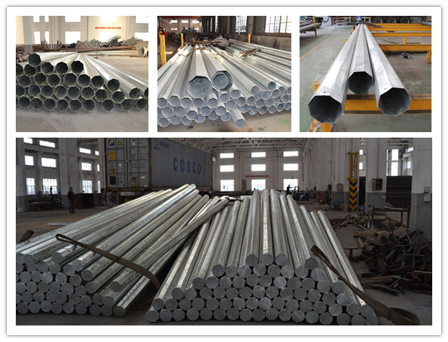 15m 1250 структур Дэн трубчатых стальных для электрической надземной линии проектов 1