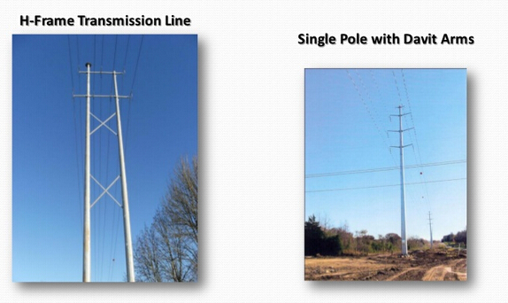80FT 90FT 138KV Трансмиссионная линия электроэнергии 1